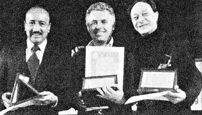 Carlo Alberto Rossi, Gino Mescoli e Luciano Beretta